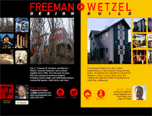 Tablet Screenshot of freeman-wetzel.com